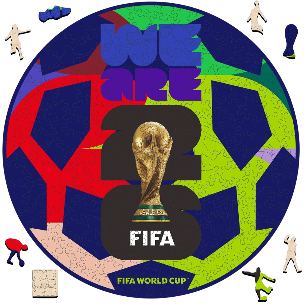 Pack Of 200 Fifa 2026 World Cup Wooden Puzzle For Adults 