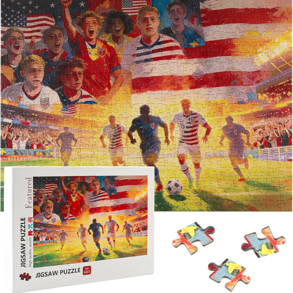 FIFA 2026 USA Soccer World Cup Puzzle Set Of 1000 Pieces