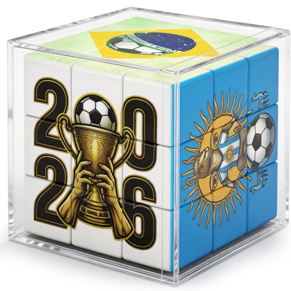 FIFA World Cup 2026 Soccer Theme Cube Puzzle For Adults