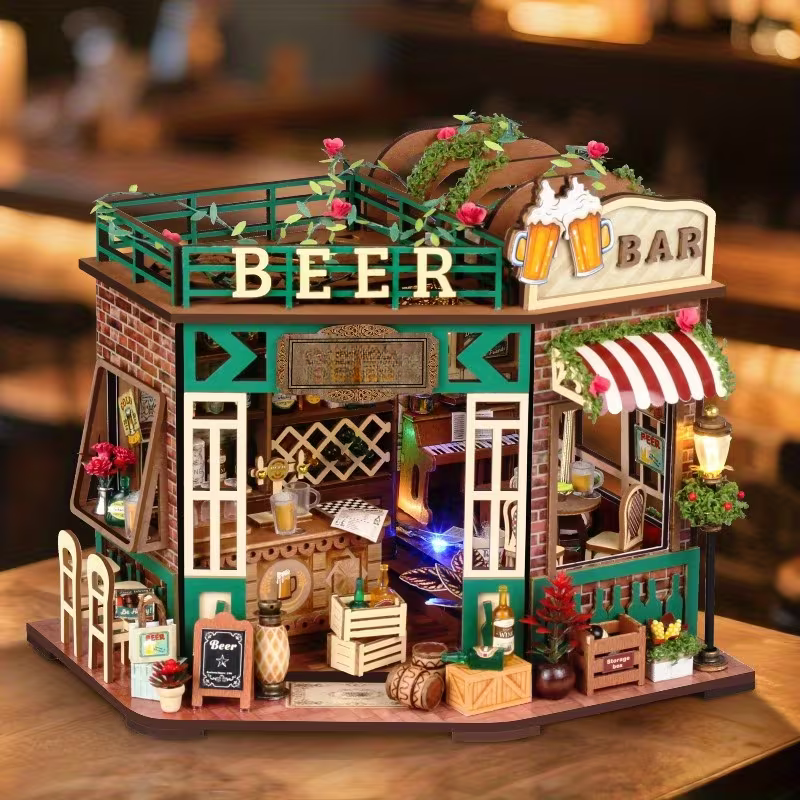 Handcrafted 3D Bookend for Bookshelf Decoration