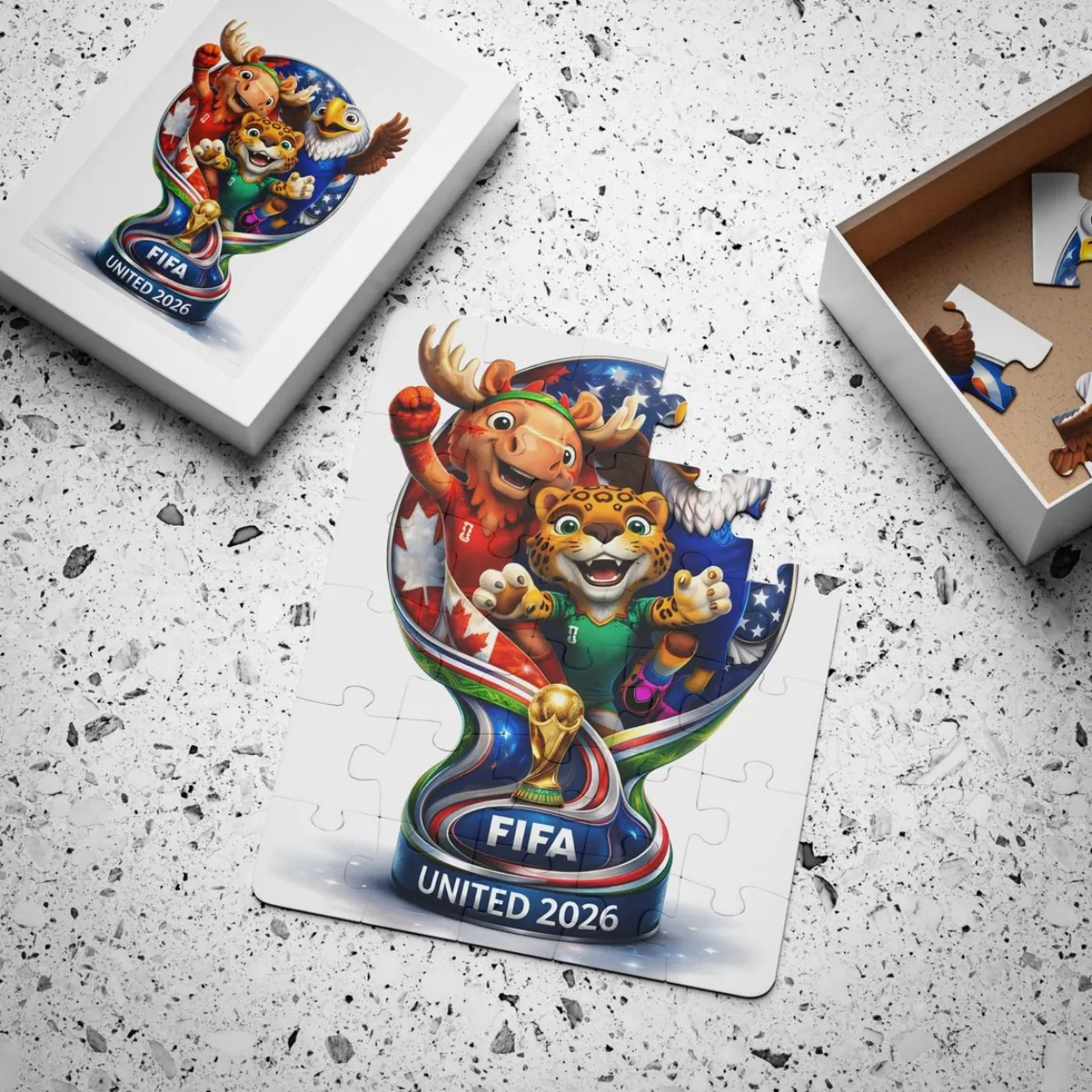 Pack Of 30 Fifa World Cup 2026 Mascots For Kids