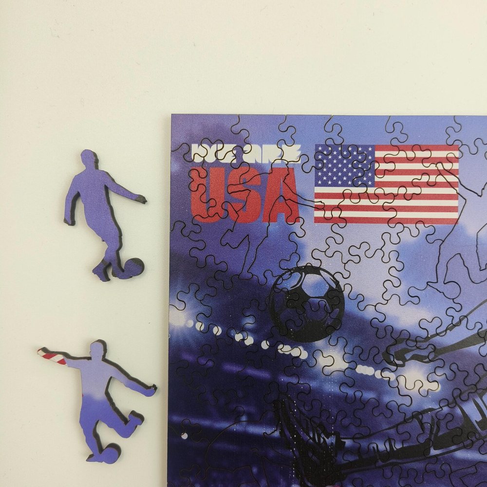 Pack Of 200 Fifa USA 2026 Wooden Jigsaw Puzzle
