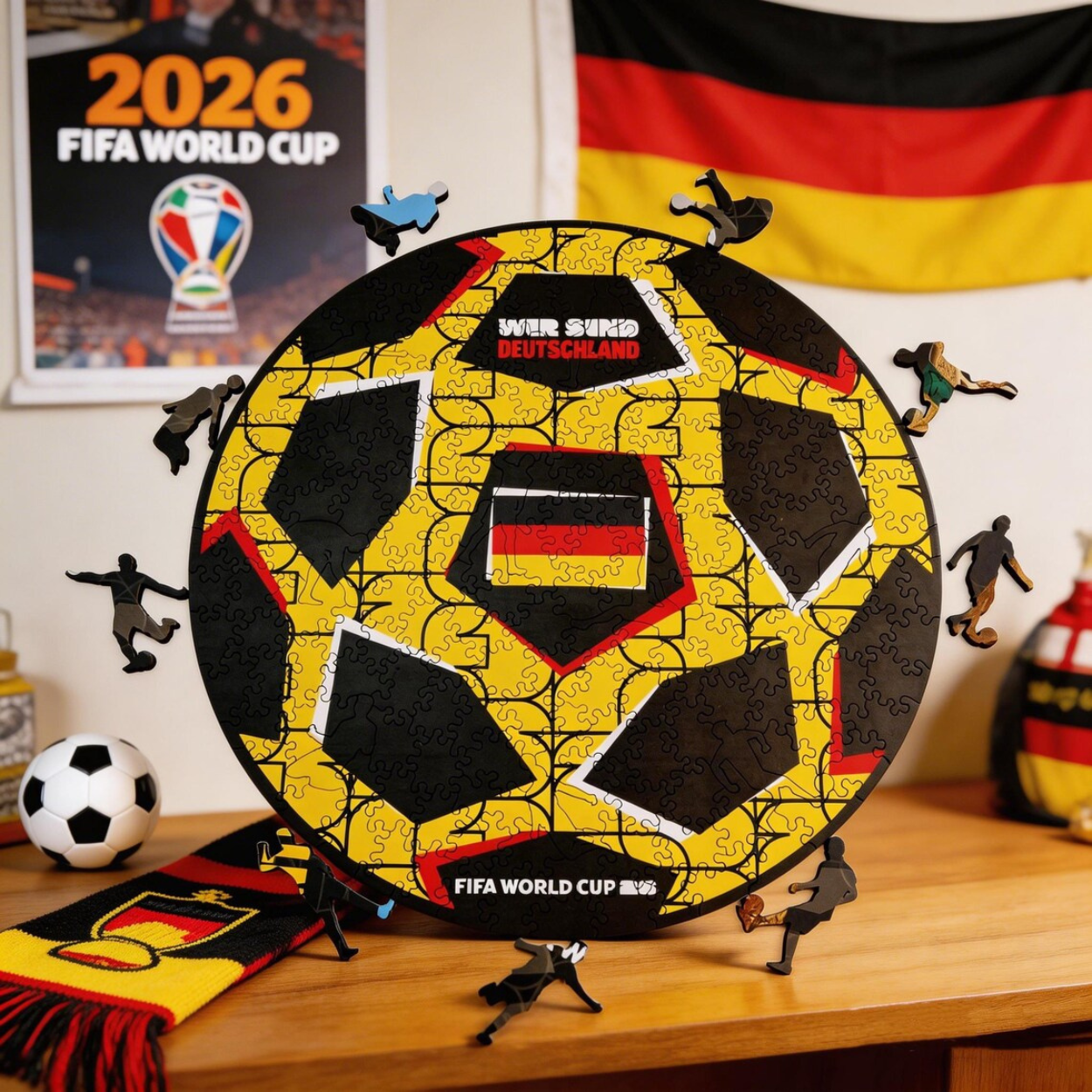 Pack Of 200 FIFA Germany 2026 Puzzle Set