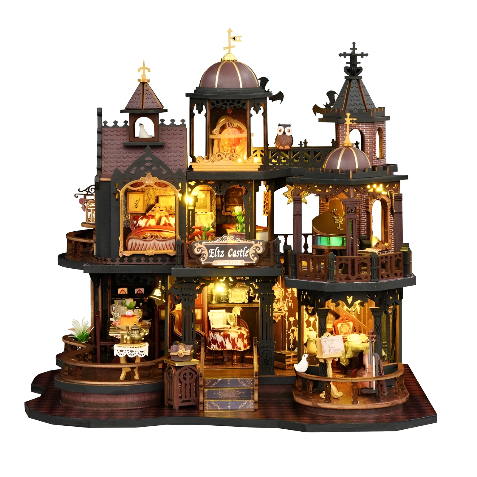 Edinburgh Castle DIY Miniature House