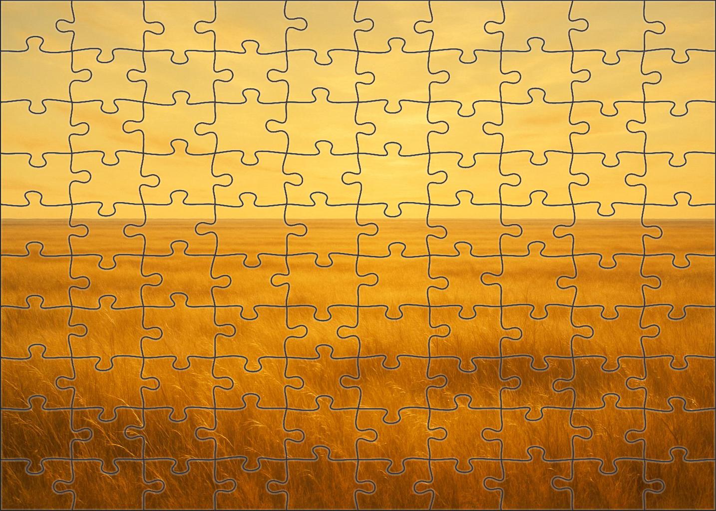 Golden Prairie Glow Puzzle Collection