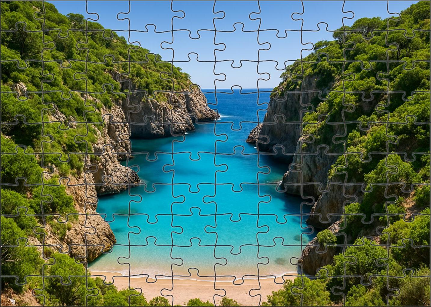 Azure Cove Sanctuary 500 Piece Puzzle