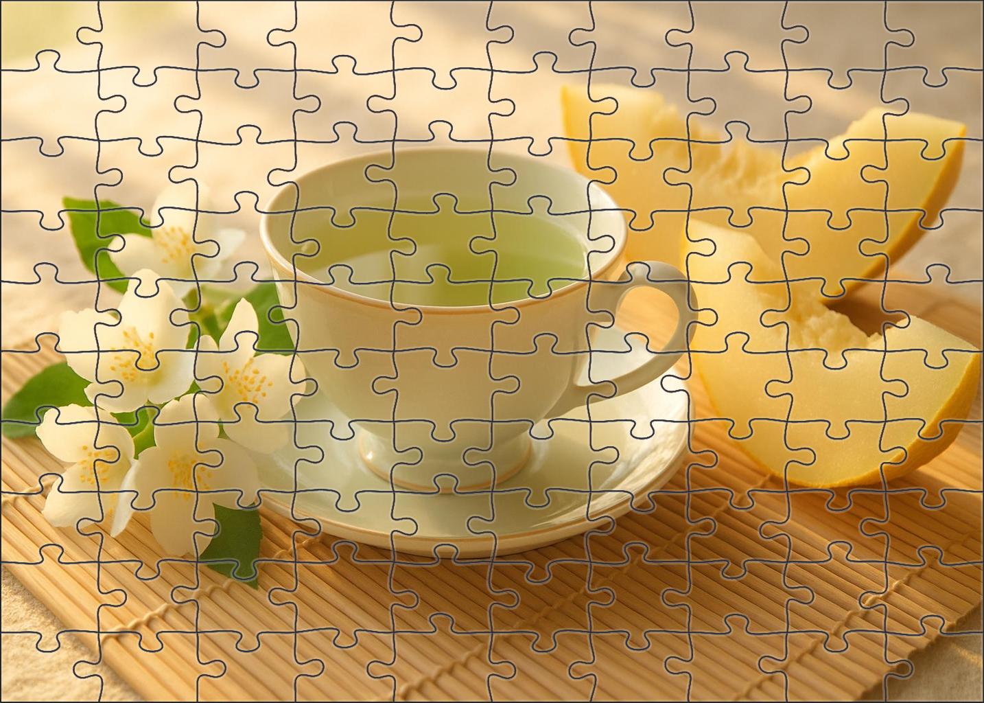 Velvet Dawn Green Tea Puzzle Collection