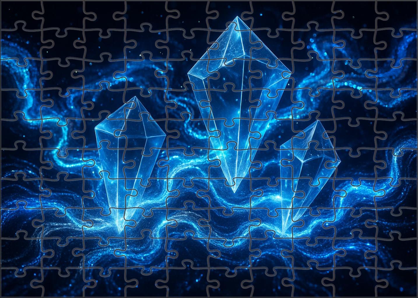 Pulse Of The Quantum Mirage 1000 Piece Puzzle