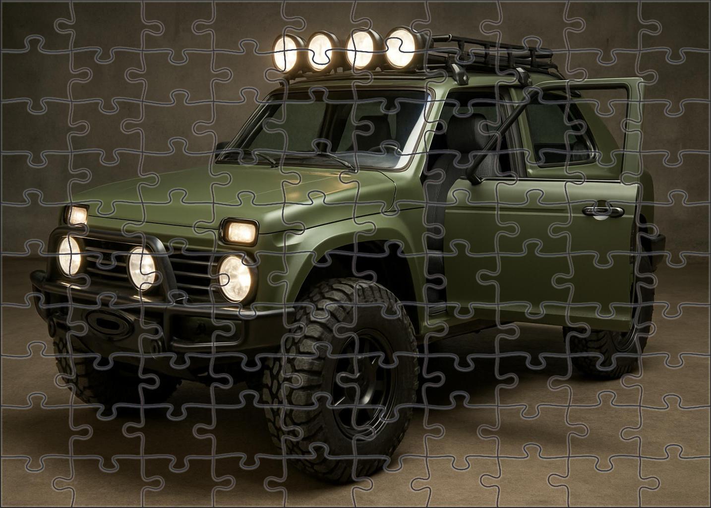 Ironclad Nomad Rally Rugged Off-road Specialist Premium Puzzle Pieces