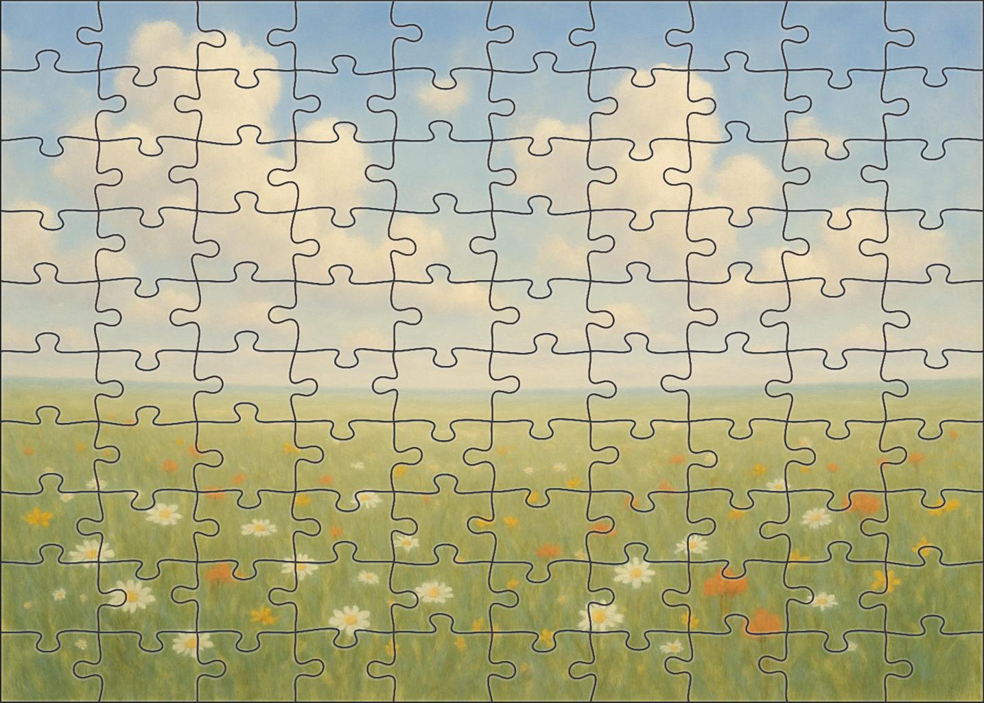 Pastel Breeze Expanse Family Puzzles