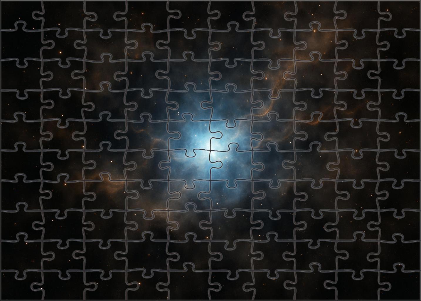 Luminescent Star-forming Knot Unique Puzzle Design