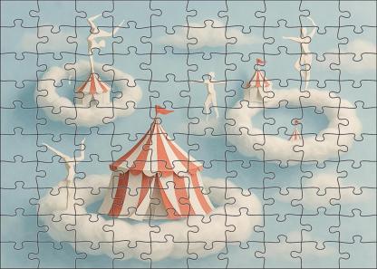 The Paper Circus On Cloud Rings Puzzle Collection