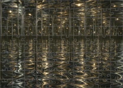 Mirrored Labyrinth Of Vanishing Paths Puzzle For Kids