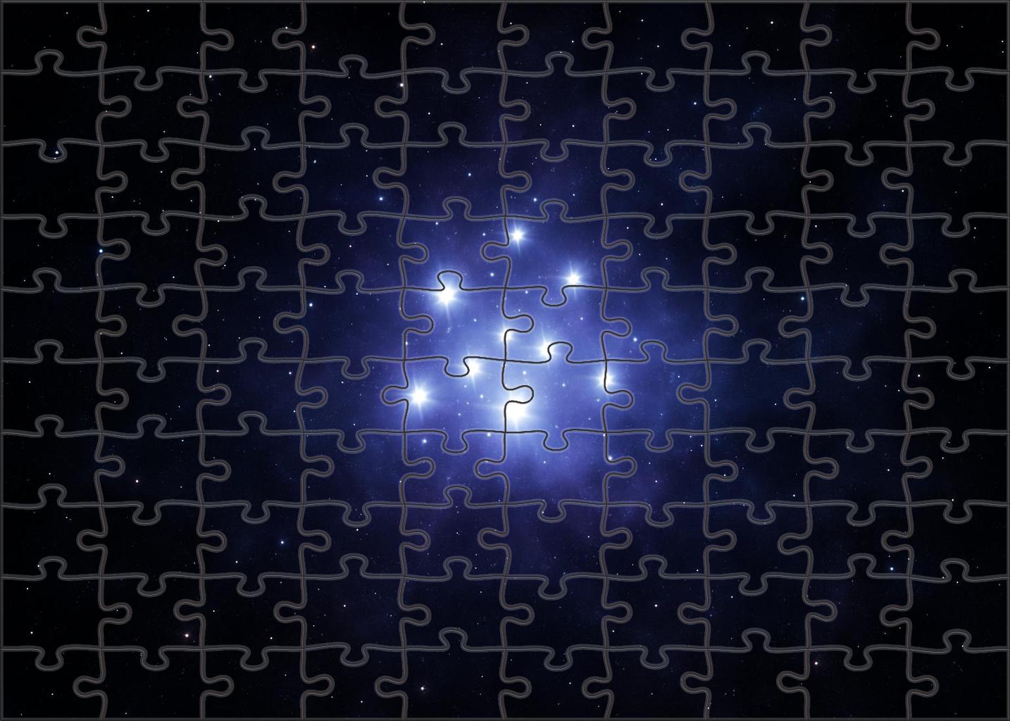 Luminescent Star Cluster 1000 Piece Puzzle