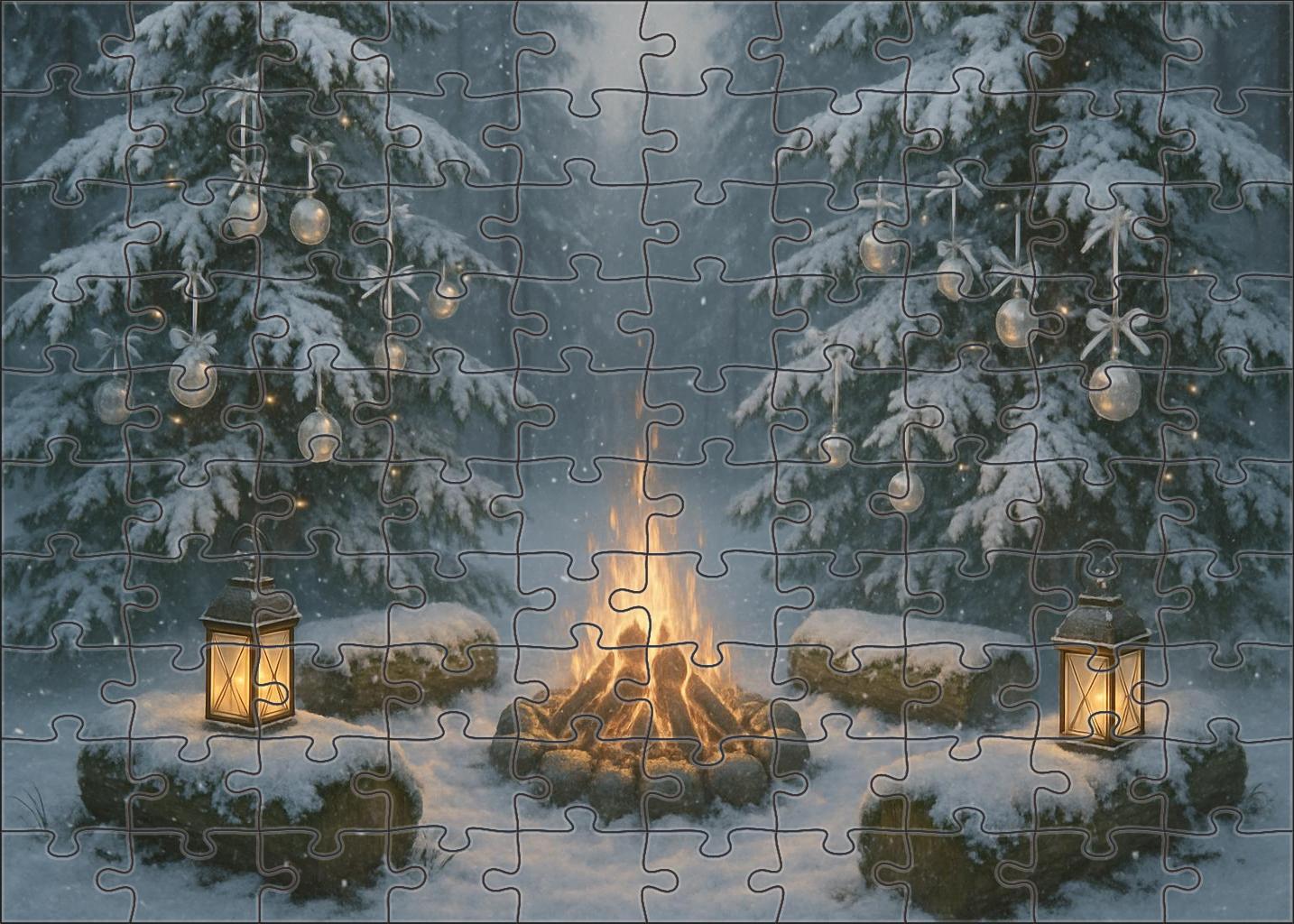 Frosted Pine Enclave 300 Piece Puzzle