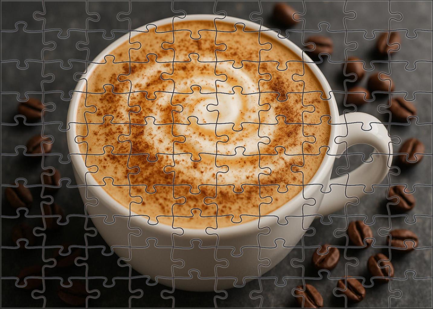 Nutty Breeze Espresso Premium Puzzle Pieces