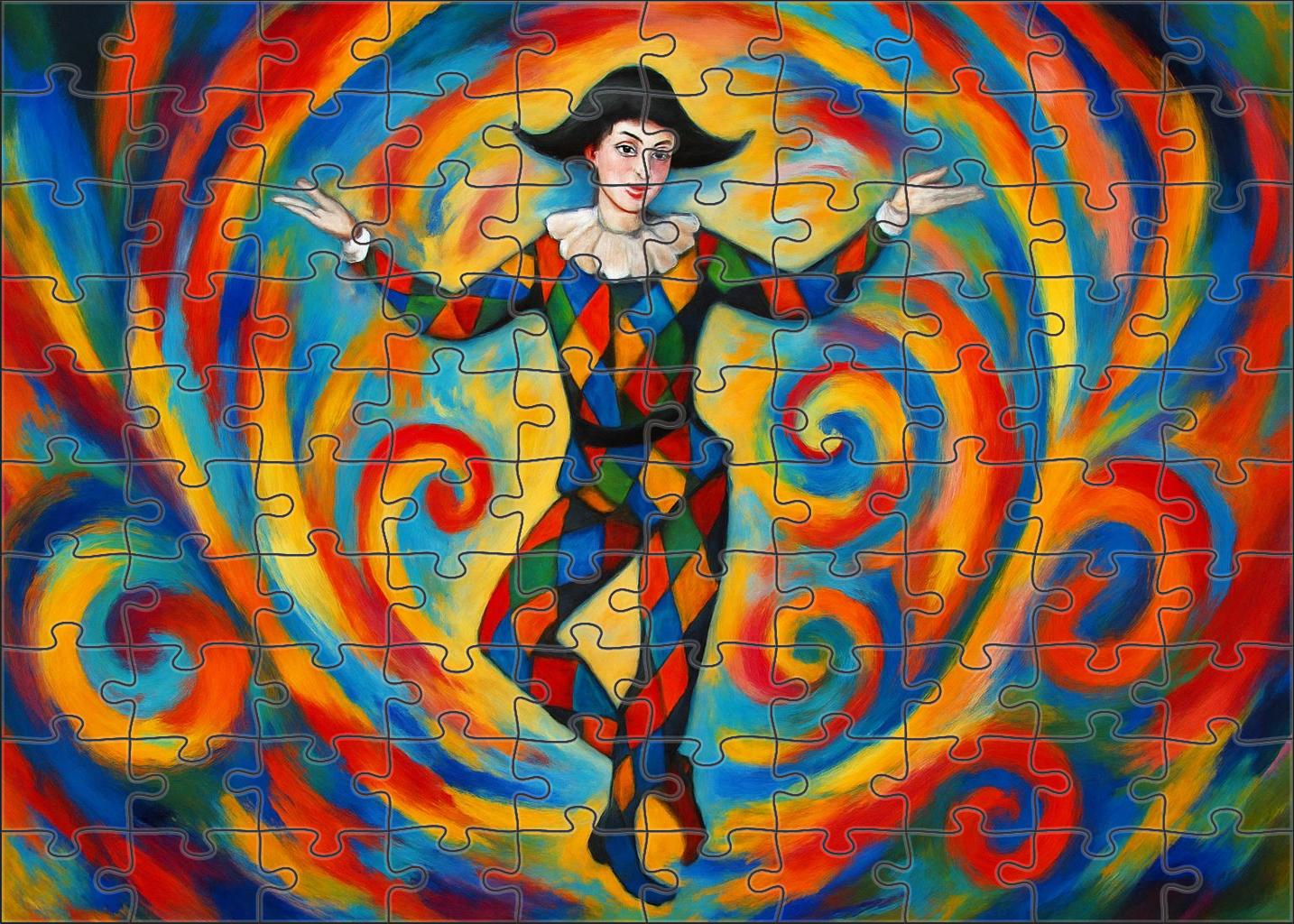 Dance Of The Harlequin Mini Puzzle