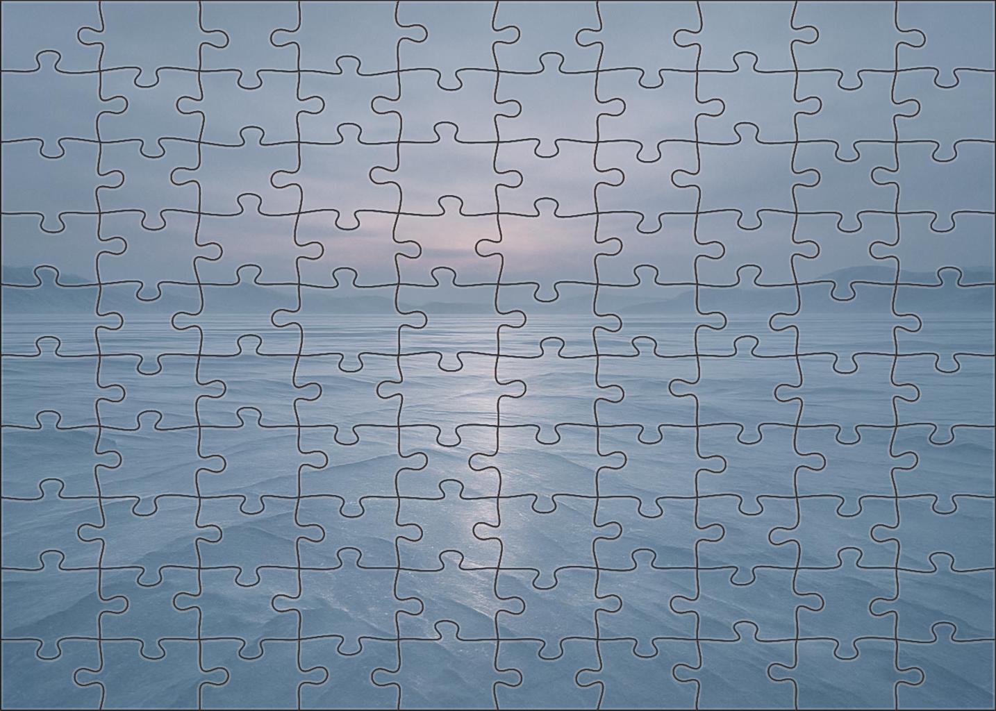 Twilight Ice Plains 20 Piece Puzzle