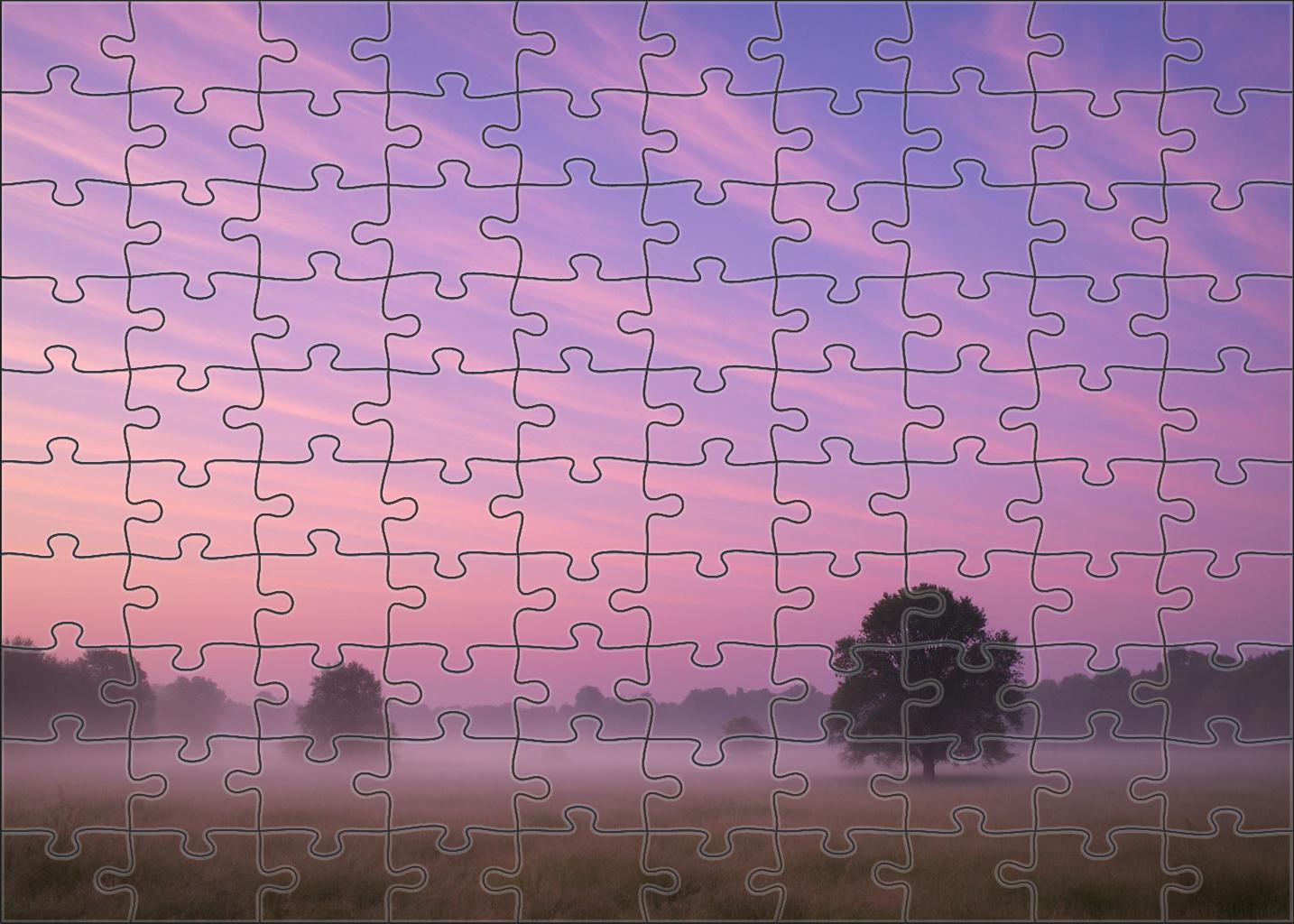 Dusky Lavender Mist 500 Piece Puzzle