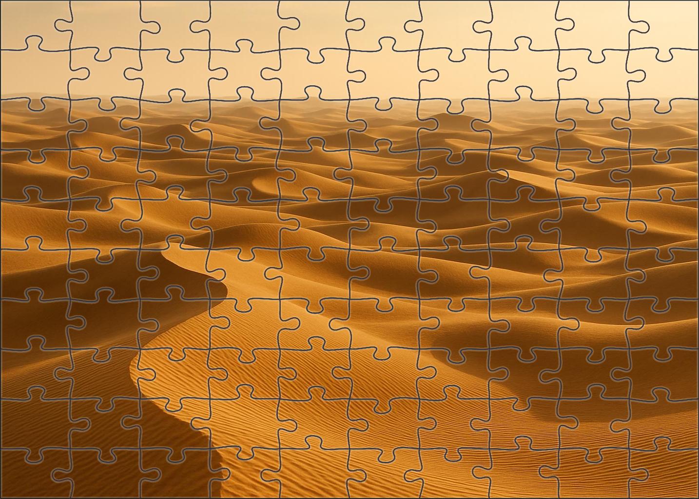 Whispering Sand Dunes 100 Piece Puzzle