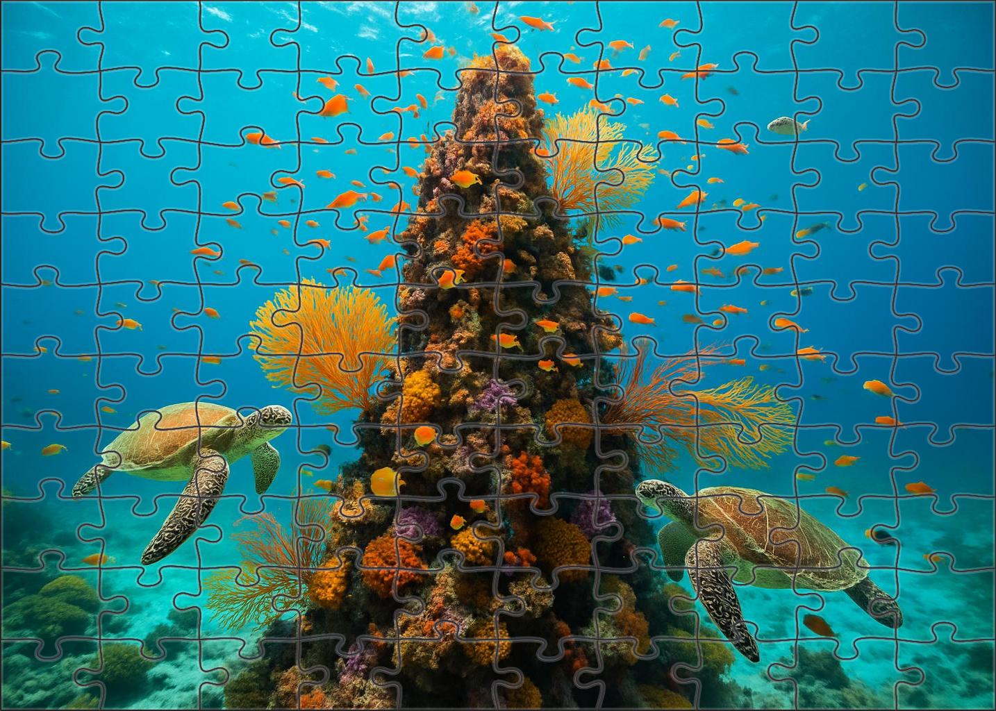 Coral Pinnacle Reef 300 Piece Puzzle