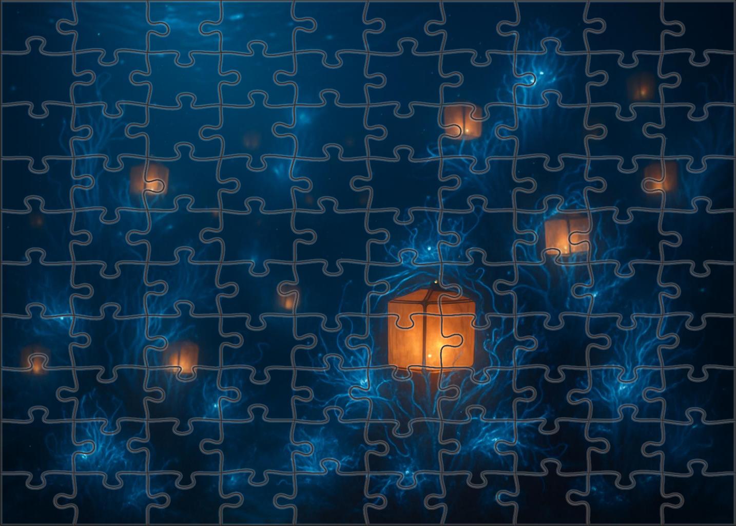 Whispering Lantern Reef 200 Piece Puzzle