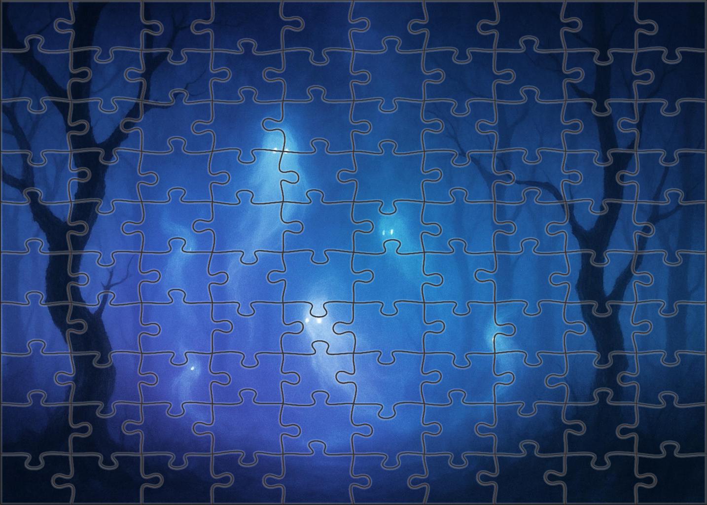 The Veil Of Luminescent Fog 300 Piece Puzzle