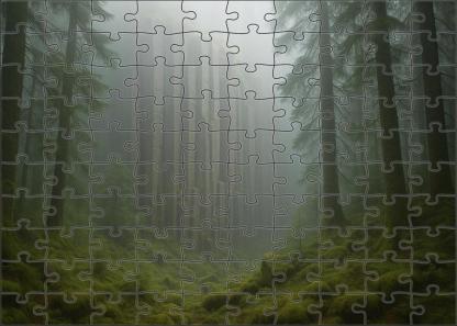 Misty Hemlock Heights 20 Piece Puzzle