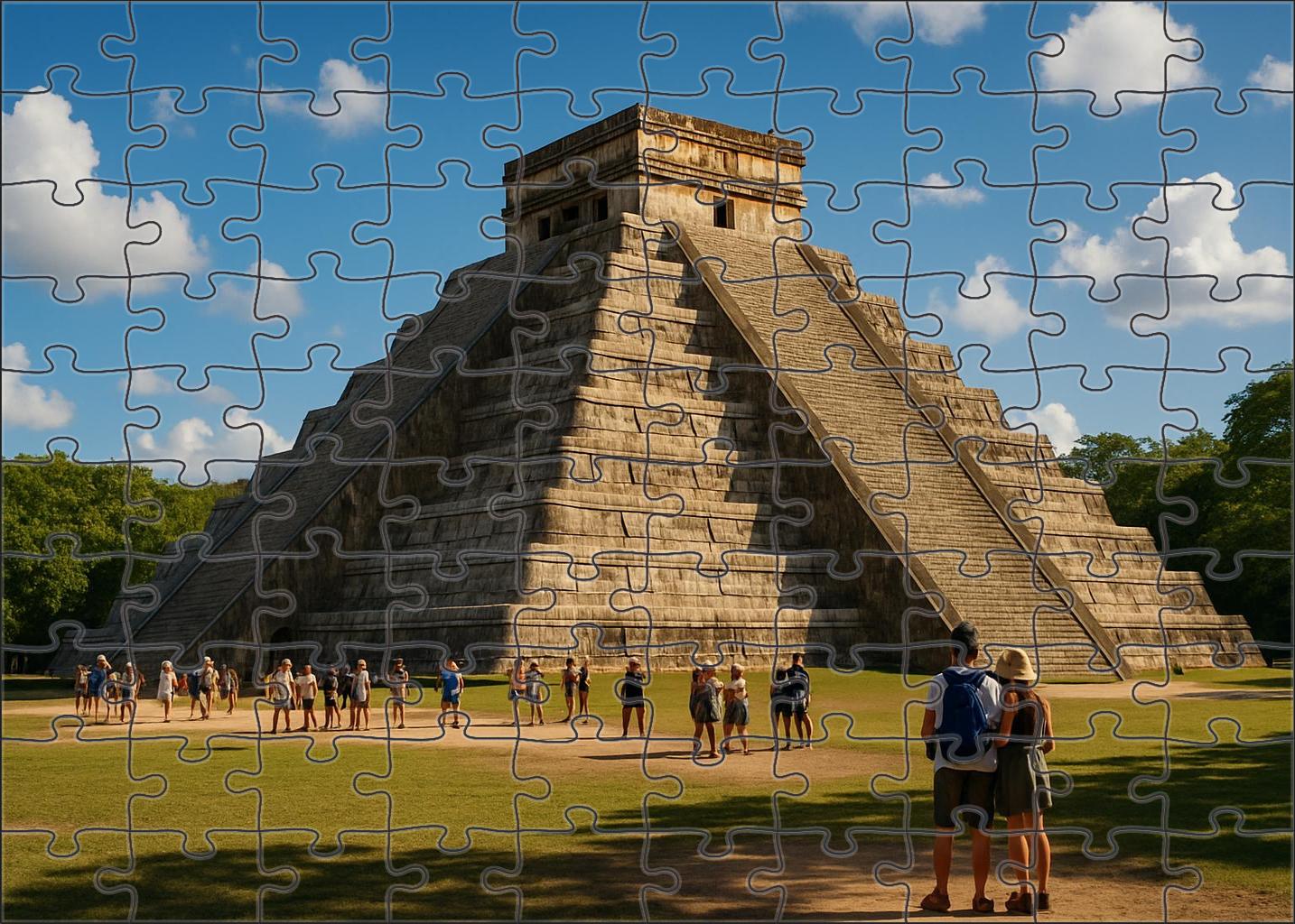 Chichen Itza Situated In Yucatn Mexico Recognized By 7795 Globally As A Pinnacle Of Mayan Civilization 1000 Piece Puzzle