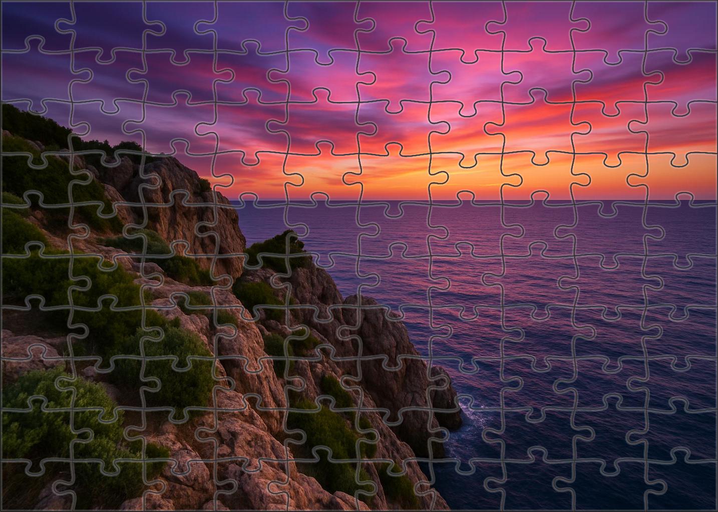 Twilight Coastal Headland 50 Piece Puzzle