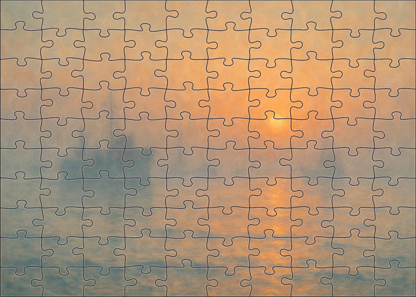 Impression Sunrise Premium Puzzle Pieces