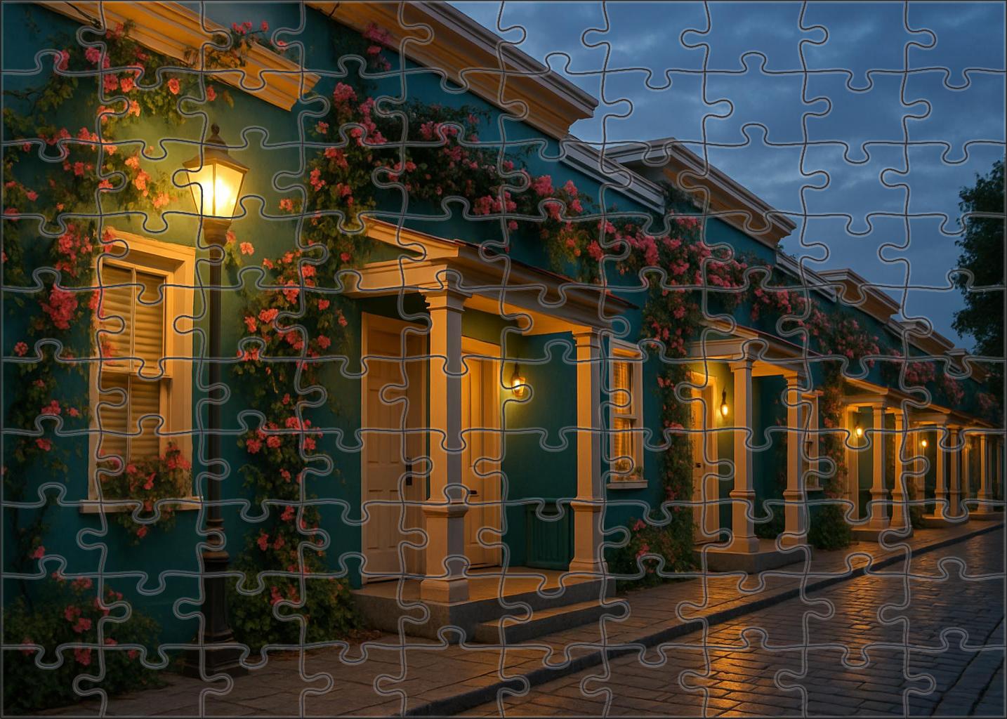 Teal Terrace Puzzle For Kids