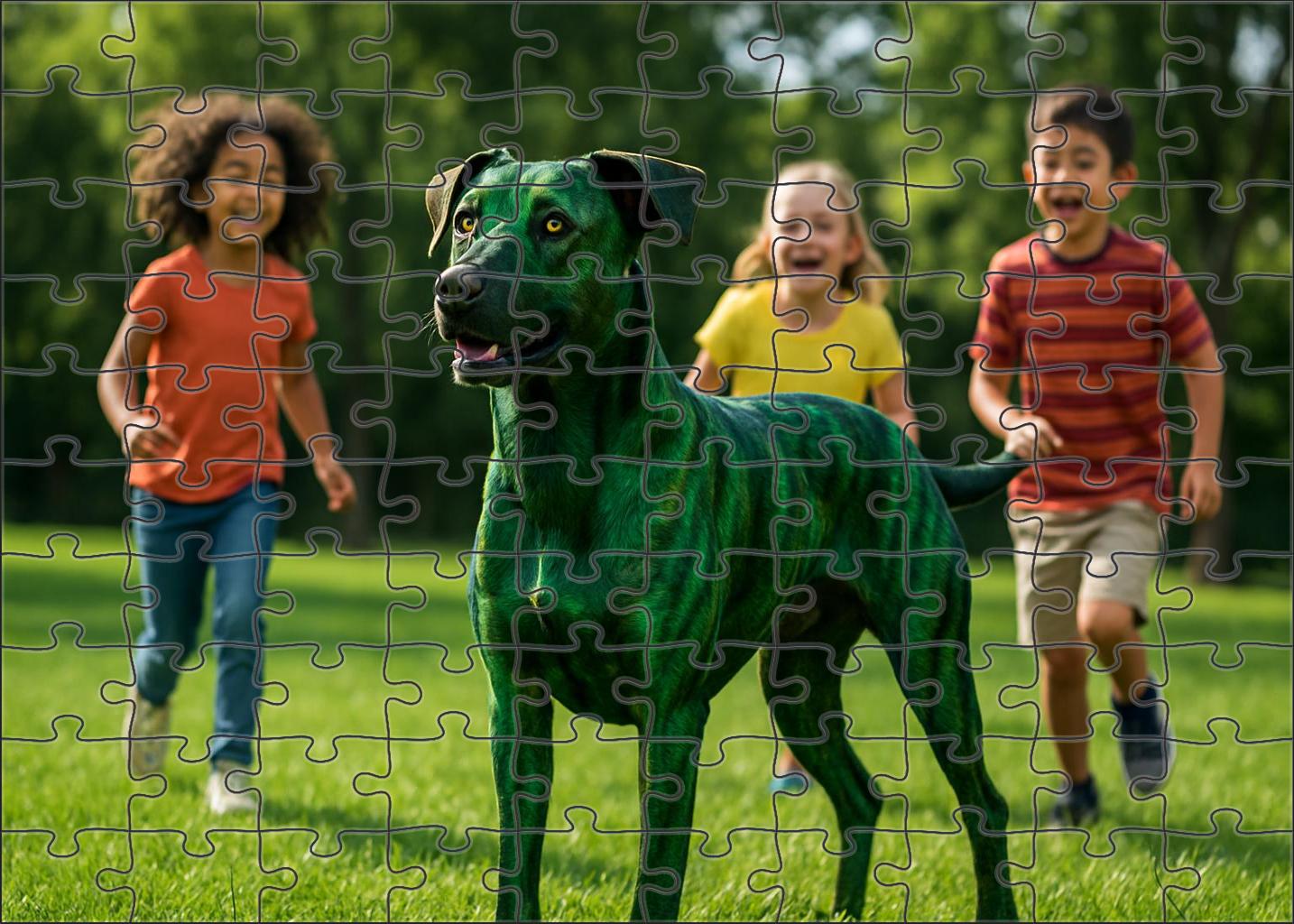 Emerald Brindle 20 Piece Puzzle