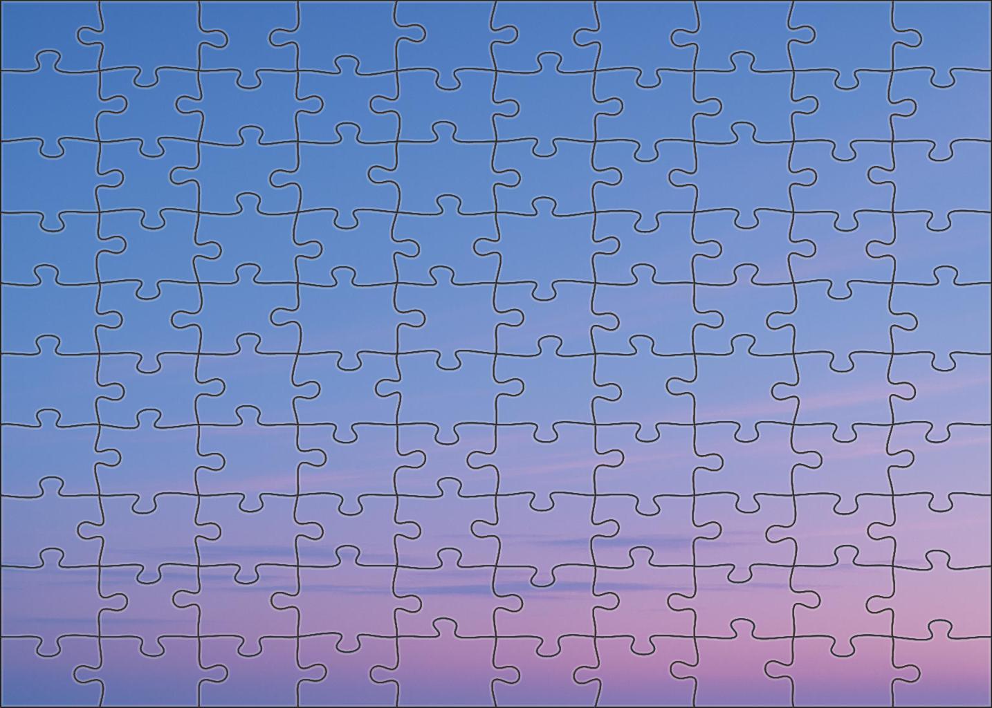 Cerulean Fade Twilight Challenging Puzzles