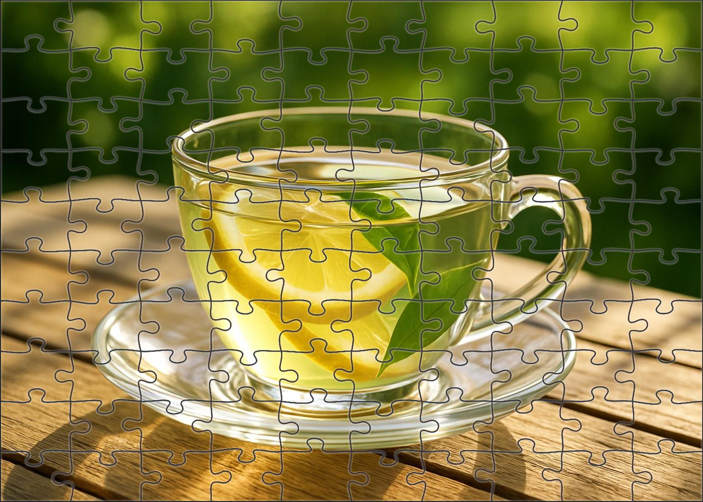 Lemon Breeze Green Large Format Puzzle