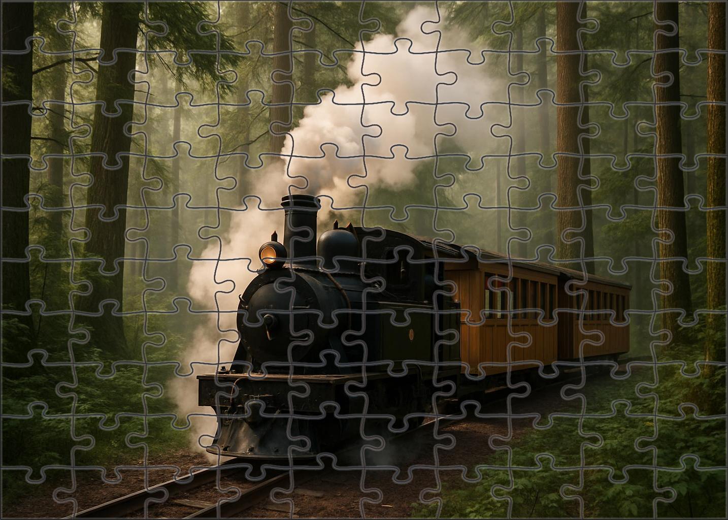 Amberwood Rustic Narrow Gauge 20 Piece Puzzle