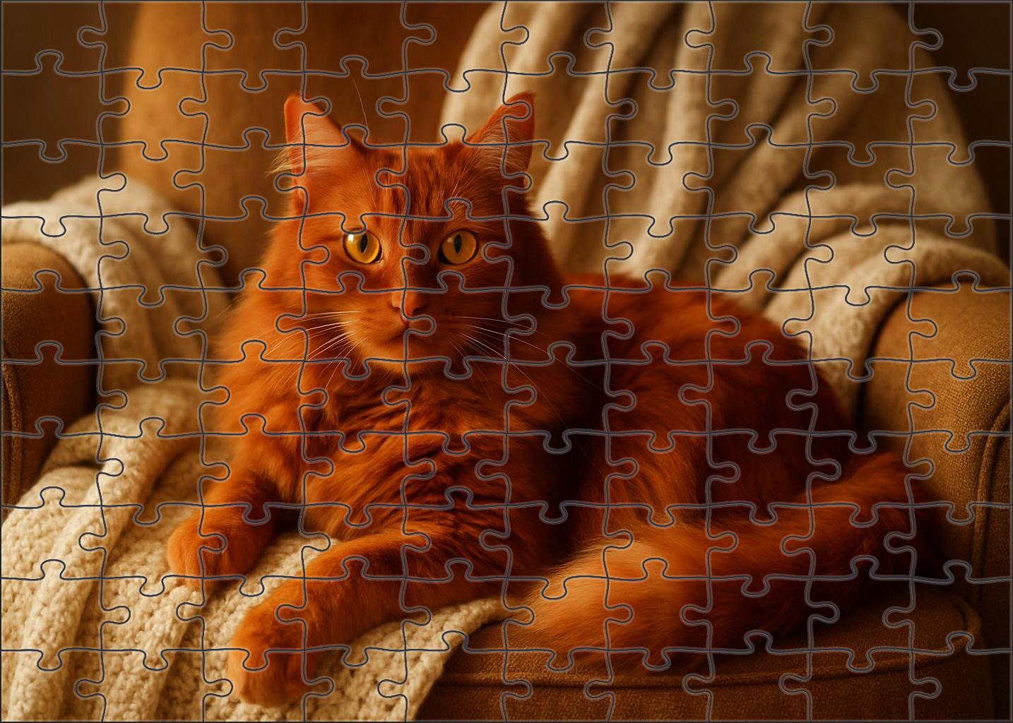 Crimson Whisper Rich Red Fur With Affectionate Charm Puzzle Fun