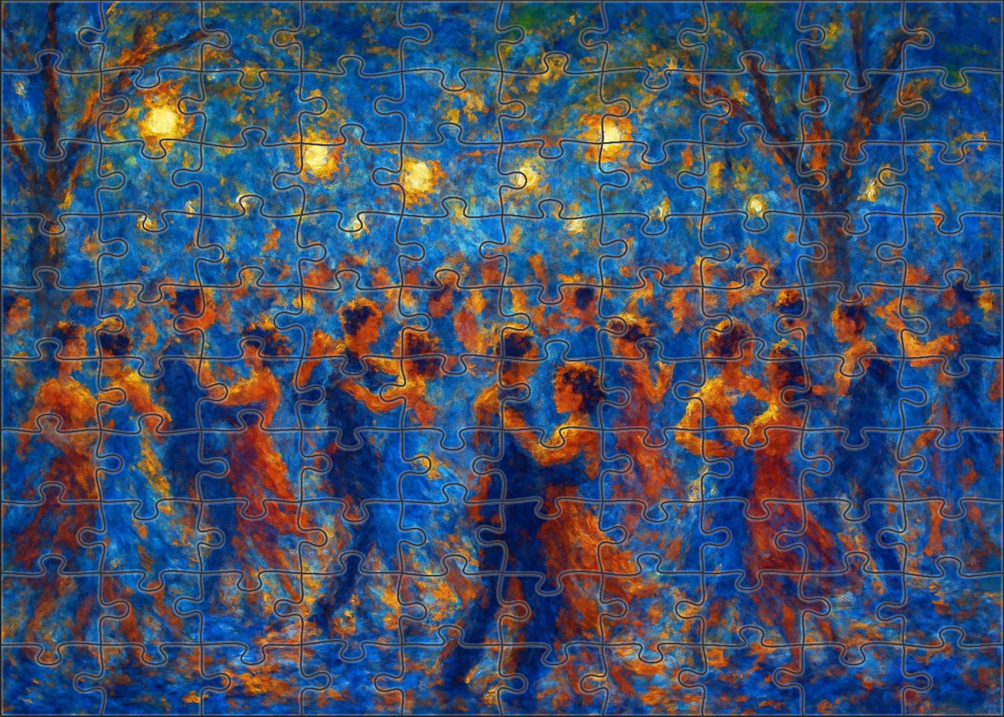 Dance At The Moulin De La Galette 200 Piece Puzzle