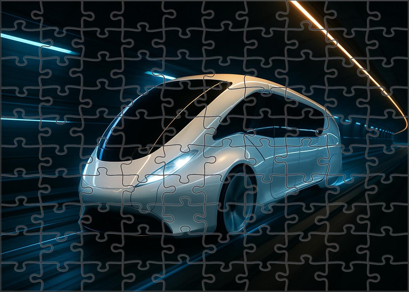 Compressed Air Rapid Transit Pod Premium Puzzle Pieces