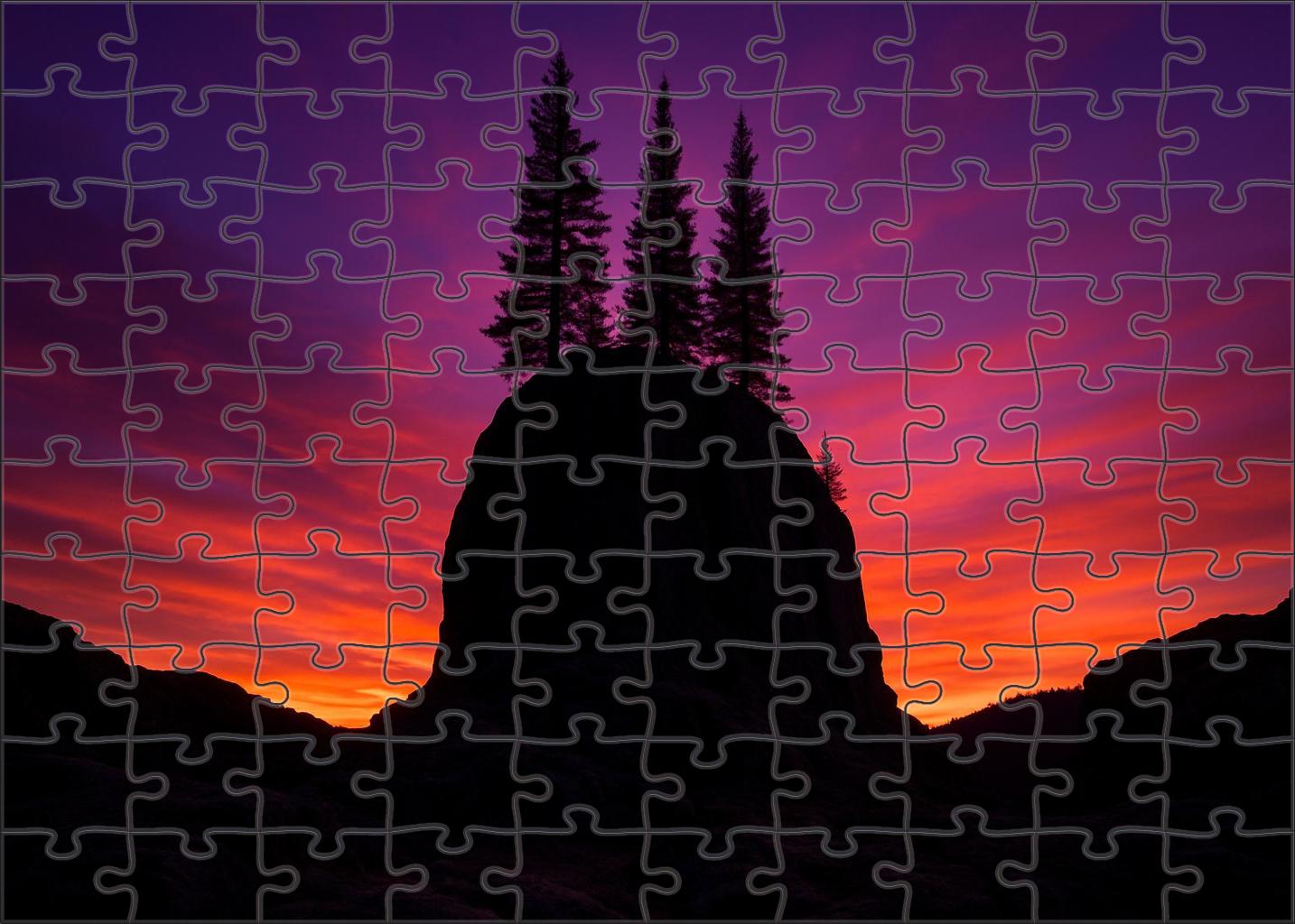 Twilight Cedar Spires Puzzle Collection