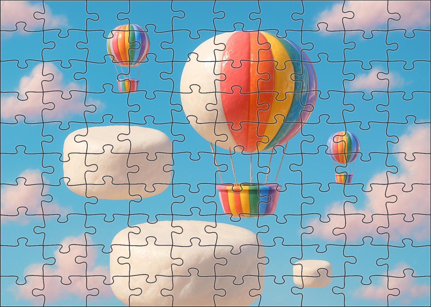 Marshmallow Hot Air Haven Puzzle Challenge