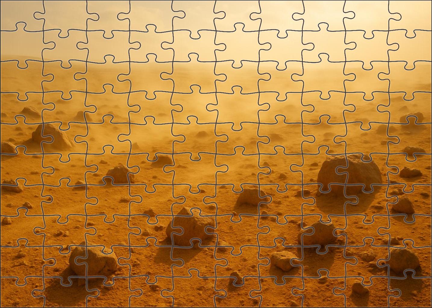 Dust Veil Plateau 200 Piece Puzzle
