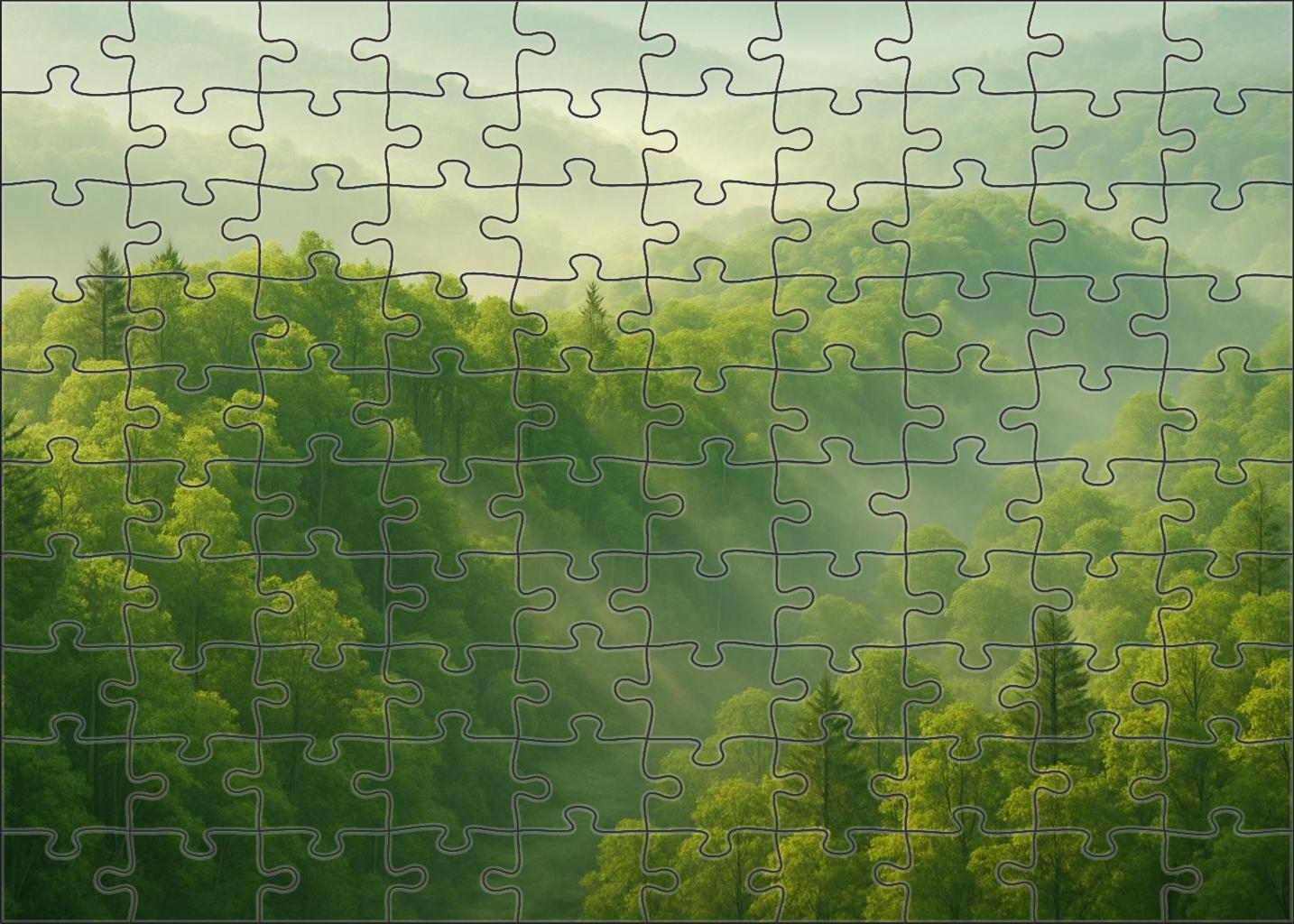 Verdant Bluff Ridge Easy Puzzles