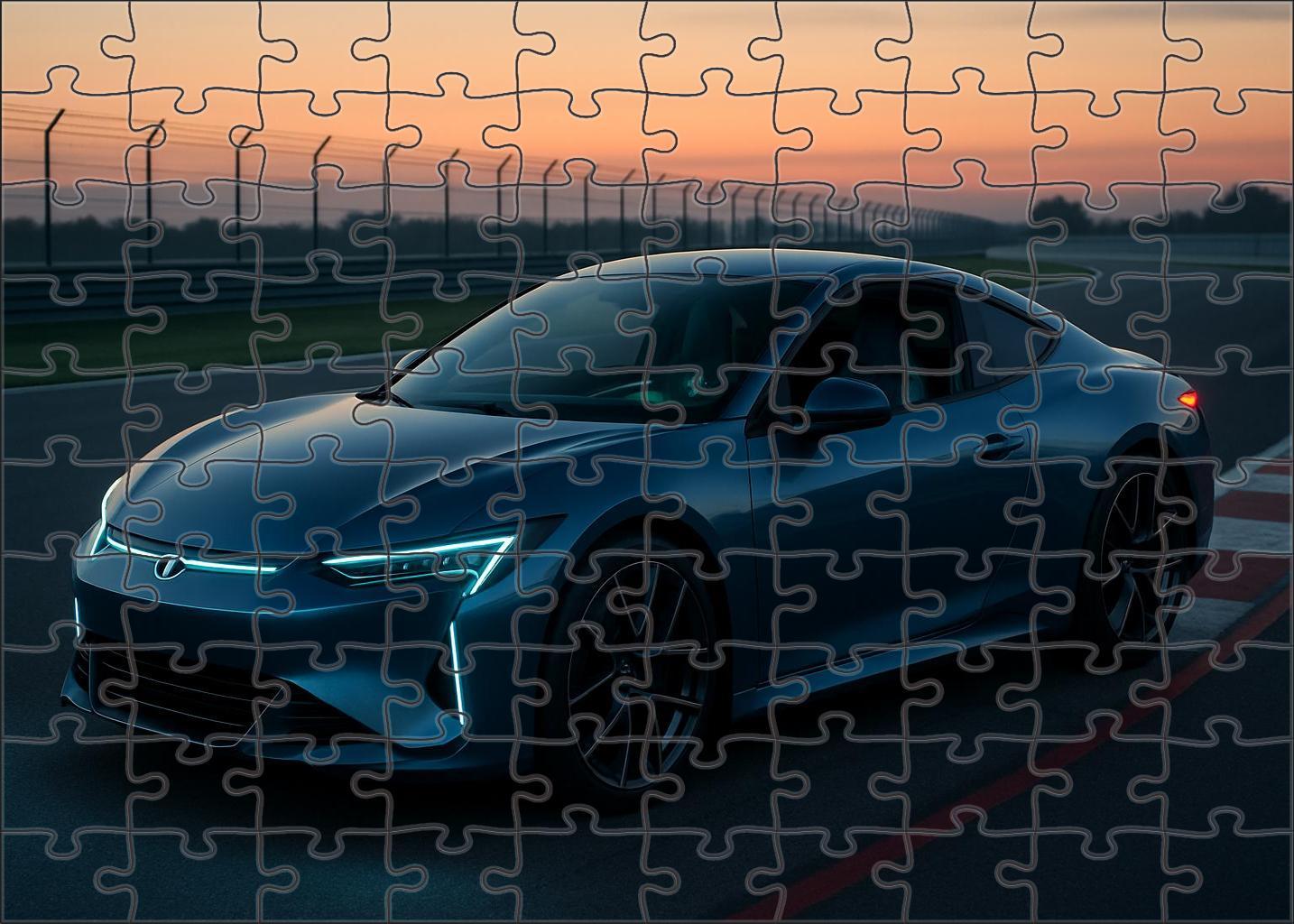 Azure Eclipse Xgt Advanced Plug-in Hybrid With Track-tuned Suspension 300 Piece Puzzle