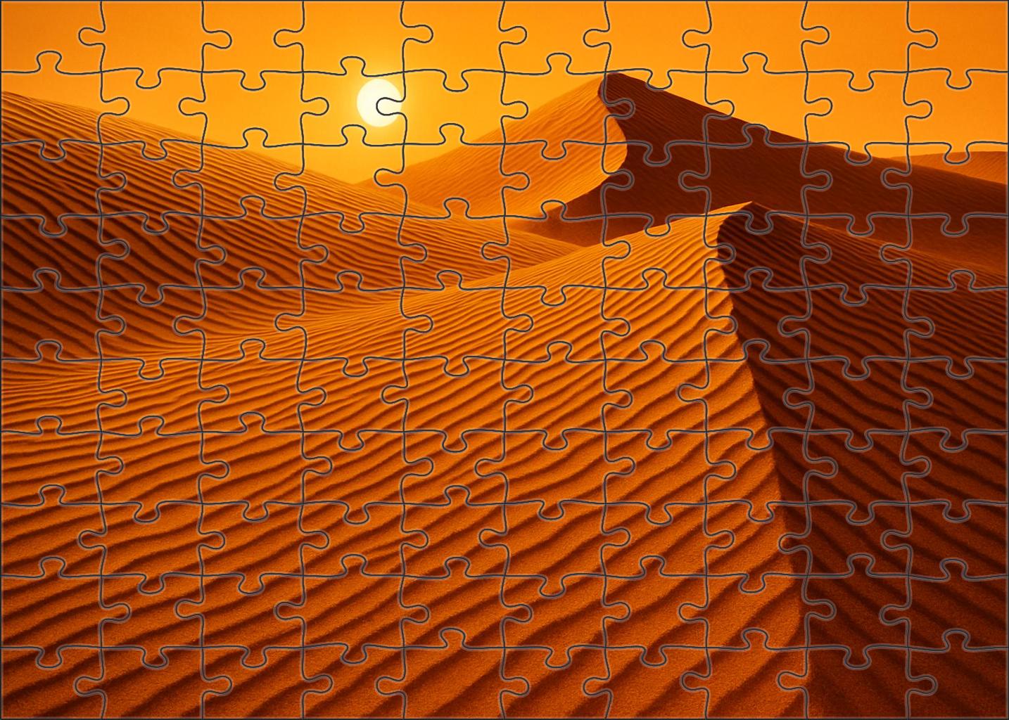 Amber Ripple Basin 200 Piece Puzzle