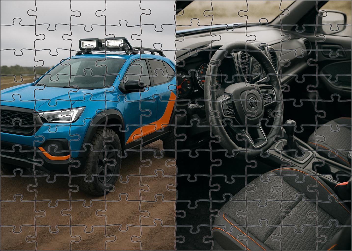 Orion Cascade Xr Plug-in Hybrid Rally Racer Puzzle For Kids