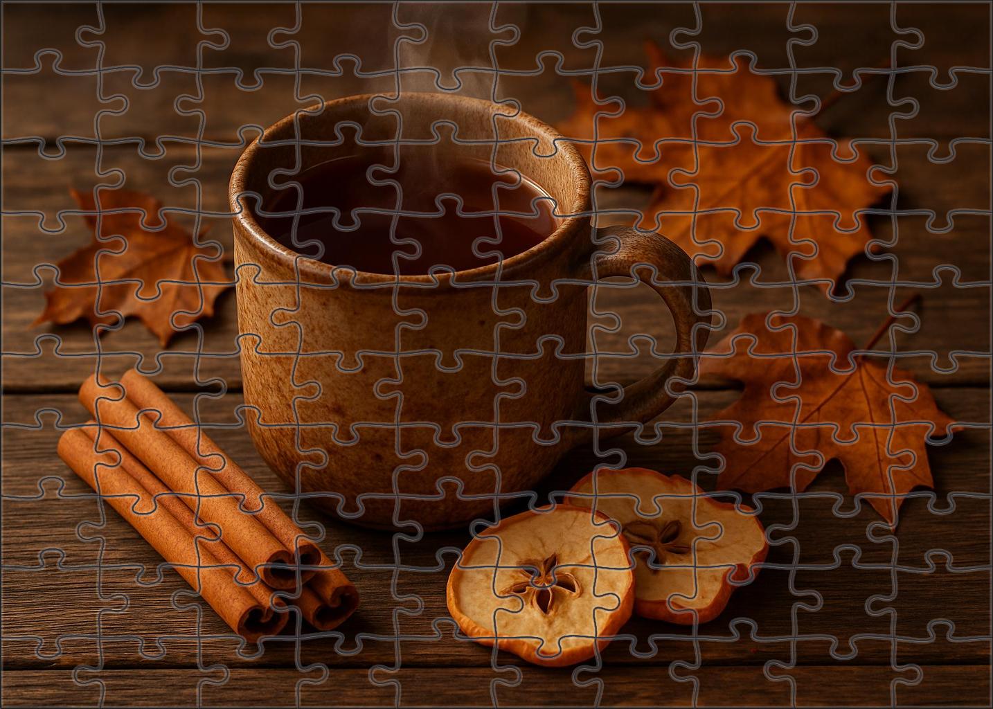Autumn Spice Black Tea Puzzle Fun