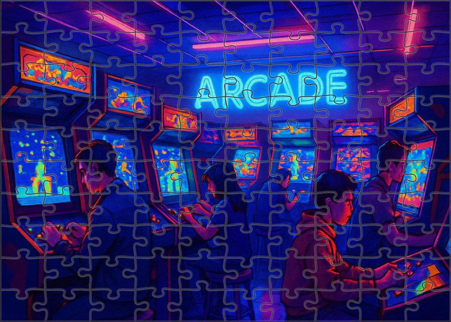 Retro Arcade Revival Classic Gaming With Modern Flair Puzzle Fun