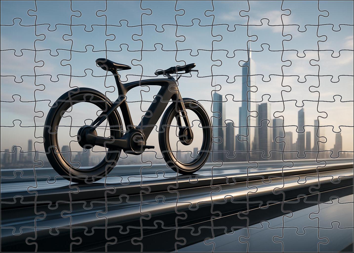 Ultra-high-speed Magnetic Levitation Bike 500 Piece Puzzle