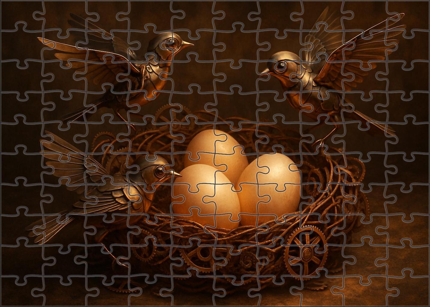 The Clockwork Nest 200 Piece Puzzle